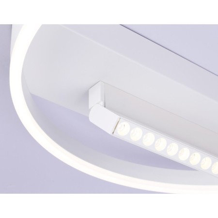 LED ceiling LED Ambrella Light, Linetech, FL51457, LED, 60 W, 4500LUM, 3000-6400K, white color-5
