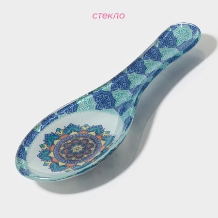 Glass stand under the spoon of the Angha's share, 21.5 × 7.7 cm-1