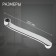 Pour for the Zein mixer, 3/4 ", curved, stainless steel, 25 cm, aerator plastic
