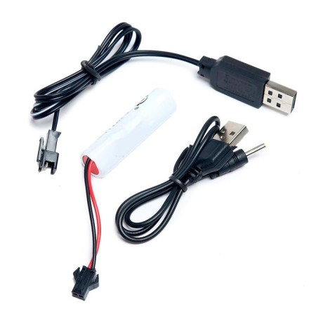 Radio-controlled machine "Jepkobat", 4WD, gesture control, operates on the battery, red color red-5