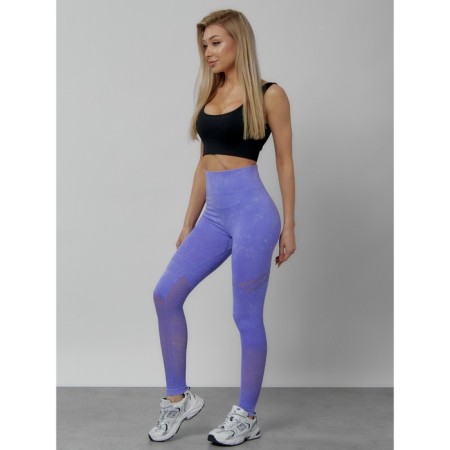 Femic fitness legins, size 44, purple color-18