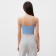Top female on straps Mist, p. 48-50, blue
