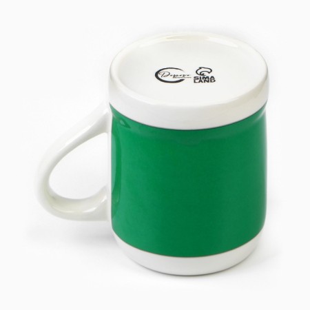 Ceramic beer mug "Real man", 600 ml, white color-4