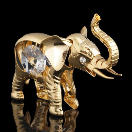 Souvenir "Elephant", 6 × 2.7 × 5 cm, with crystals-1