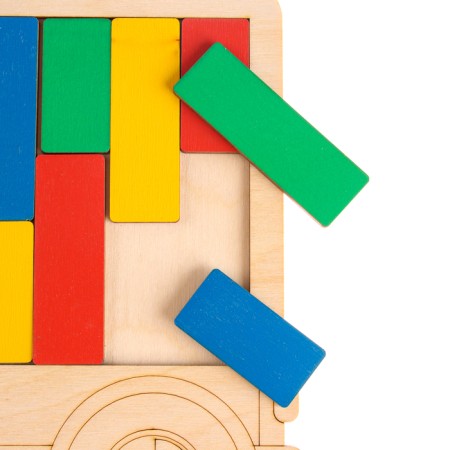 Mosaic puzzle "Truck"-4