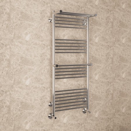 Water towel Terminus "Aurora" P22, 500x1200 mm, lower connection, chrome-2