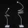 Star for balloons with a stand under water/sand, height 235 cm