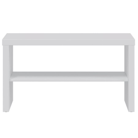 Coffee table "Enkel 82C", 820 × 500 × 450 mm, vestiburates, white color-2