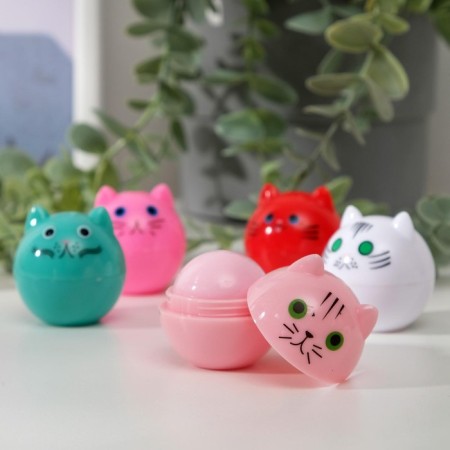 Бальзам для губ "Котёнок", микс-6