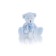 Gulliver soft toy Bear with a bow, blue color, 22 cm