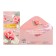 Money envelope "Happy Anniversary!" Puff roses, 8 x 17 cm