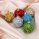 Set of balls plastic D-4.5 cm, 6 pcs "Fuck" mix
