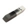 Eraser Combined White-gray Middle Average 60 x 15 x 6 mm (barcode on a piece)