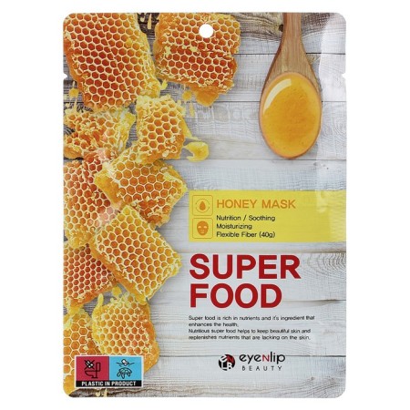 Facial face mask Eyenlip Super Food Honey, 23 ml