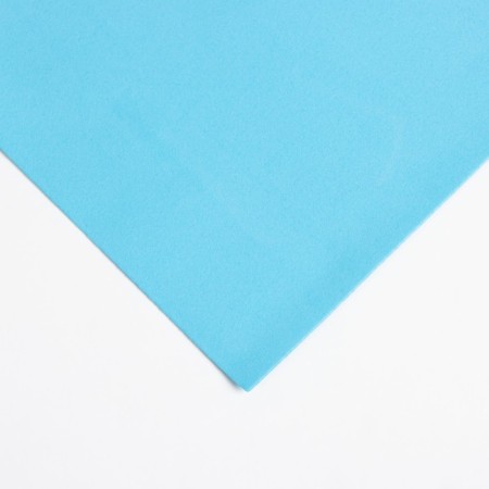 Foamiran matte 50x50cm 1 mm, blue-1