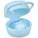 A container for storing and sterilizing children's nipples and dummy, blue color