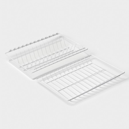 A set of dishwasher with a panel for a cabinet 40 cm, 36.5 × 25.6 cm, white color-5