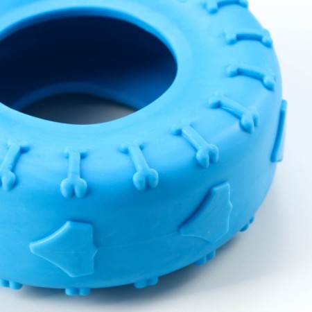 Chewing toy for dogs "Shine" 9 cm, blue-3
