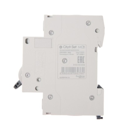 The circuit breaker SE CITY9 SET, B, 16 A, 1P, 4.5 KA, 230 V-3