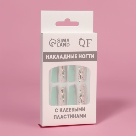 Fresh liners, 12 pcs, with adhesive plates, ballerina shape, pink/turquoise color-4