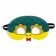 Carnival mask "Funny snake" color green
