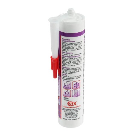 Liquid nails Ecolux "Decor Express", acrylic, white-2