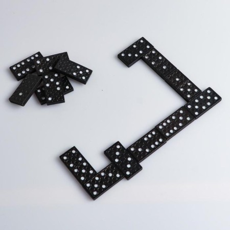 Domino "Game time", 14.7 x 5 x 2.7 cm, knuckles 3.7 x 1.9 cm-1