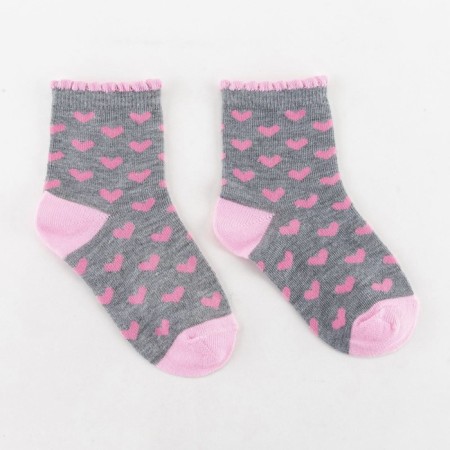 Children's socks, color gray mix, size 20-22-1
