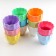 Kashpo for Flowers "Broken", plastic, 400 ml, color mix