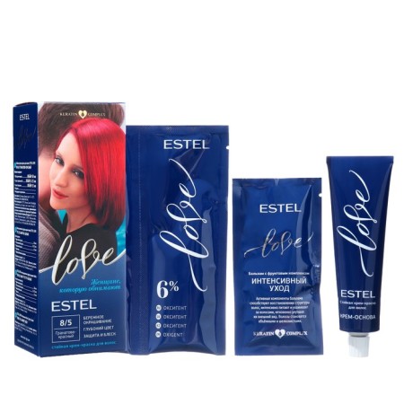 Persistent Hair Cream Estel Love grenade-red-6