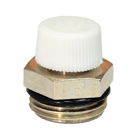 Maevsky OGINT 019-0680, 1/2 ", PN 10, external thread, manual, with cap, brass