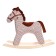 Swearing "horse", in a cage