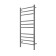 Terminus heated towel rail "Aurora" P10, 500x1050 mm, chrome