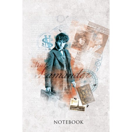 Notepad "Fantastic creatures. Newt Salamander", A5, 160 sheets