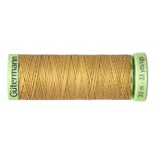 Нить Top Stitch для отстрочки, 30 м, 744506 (893 бежево-жёлтый)