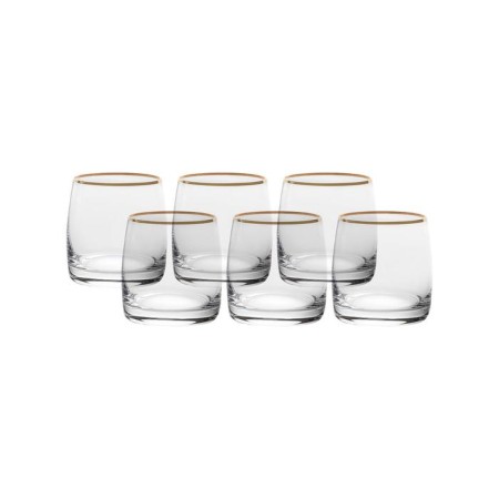 A set of glasses for whiskey, decor “Gold Golden”, 230 ml X 6 pcs.-1