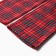 Female home set (T -shirt, trousers), beige/red color, size 48