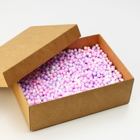 Filler for balls and gifts, packaging, Lilac fog, 15 x 26 cm-2