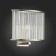 Sconces st. SL1627.101.01. Velletri. 1x40 W, E14, 21x25 cm, color chromium