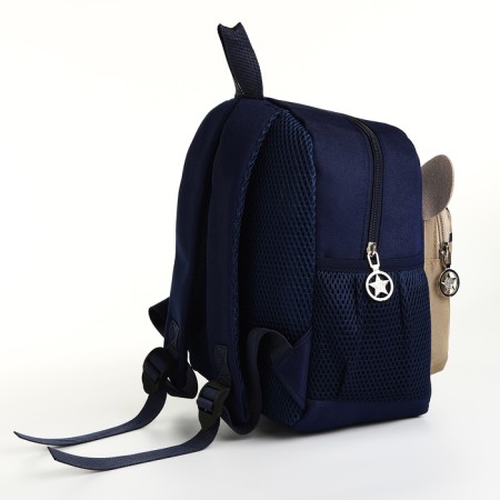Baby backpack on lightning, blue color-1