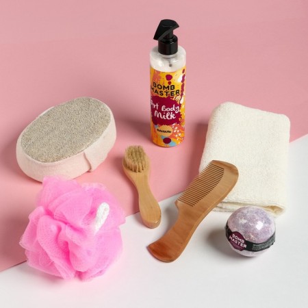 Set Gift Ethel towel 30x60 cm and accessories (7 items)-1