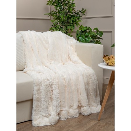 Buenas noches blanket, size 160x220 cm, champagne color-2