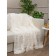 Buenas noches blanket, size 160x220 cm, champagne color