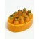 Massage soap with a scrub "Milk and honey", 100 g, Dobroparov