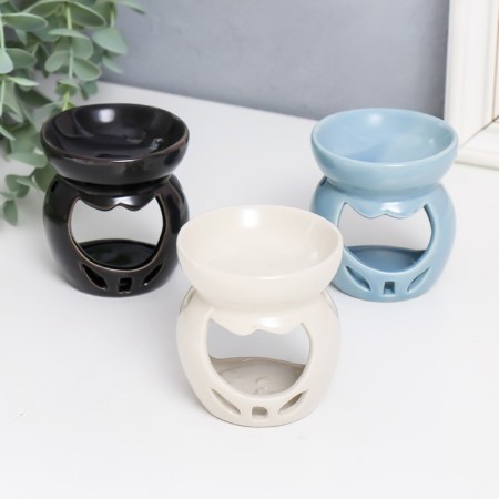 Aroma lamp ceramics "Tulip" mix 7.7x6.7x6.7 cm-1