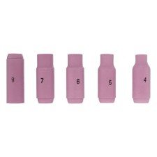 A set of ceramic snot Denzel 93656, for a gas lens No. 4, 5, 6, 7, 8