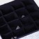 Organizer for storing linen Dalyan "Wave", 16 cells, 27 × 25 × 10 cm, blue color