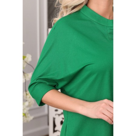 Women's dress, size 46, green color-8