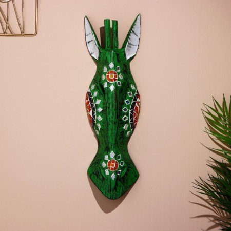 Mask "Zebra" Albezia 50 cm