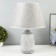 Table lamp "Medea" MIX E27 40W gray 24x24x38 cm Risalux